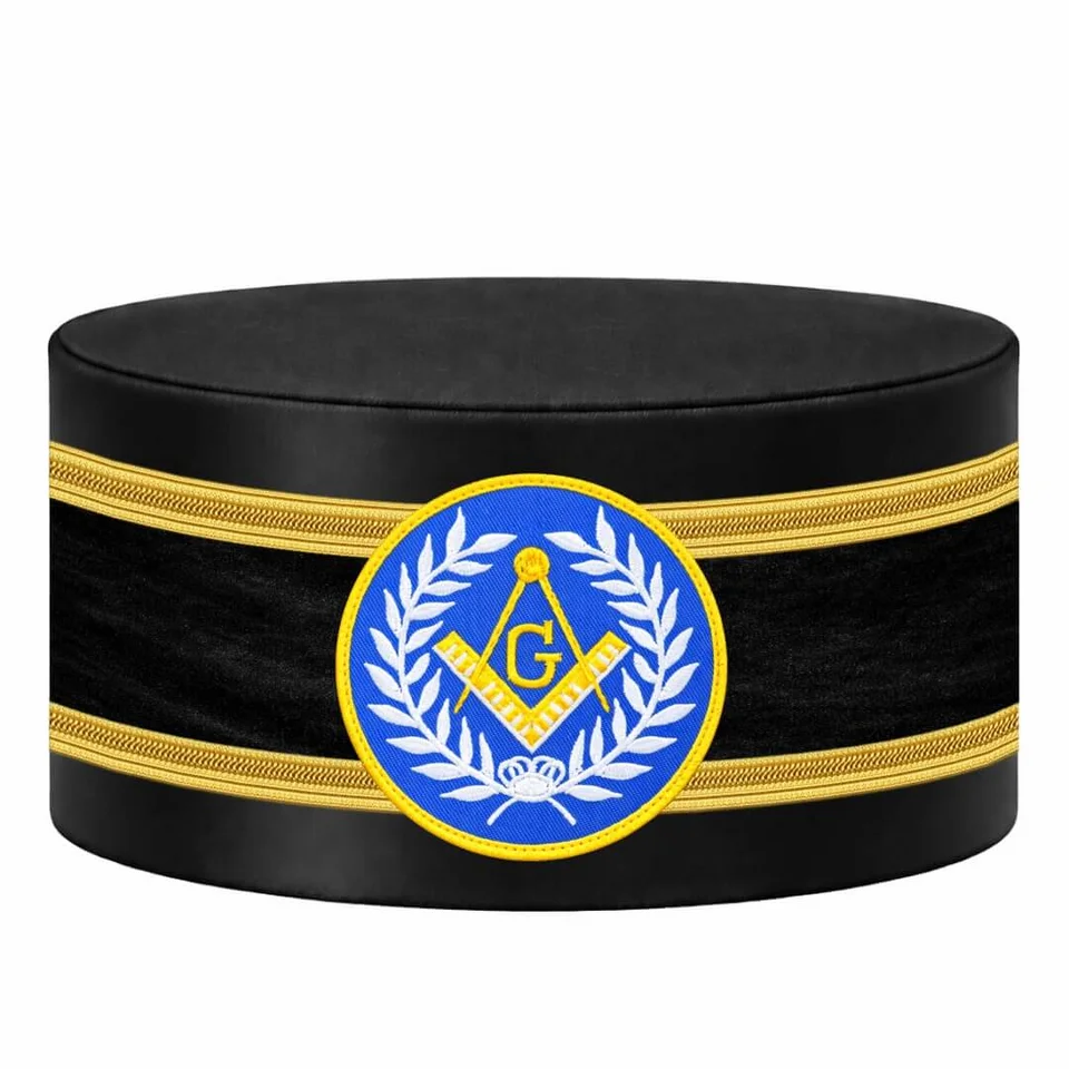 Master Mason Blue Lodge Crown Cap