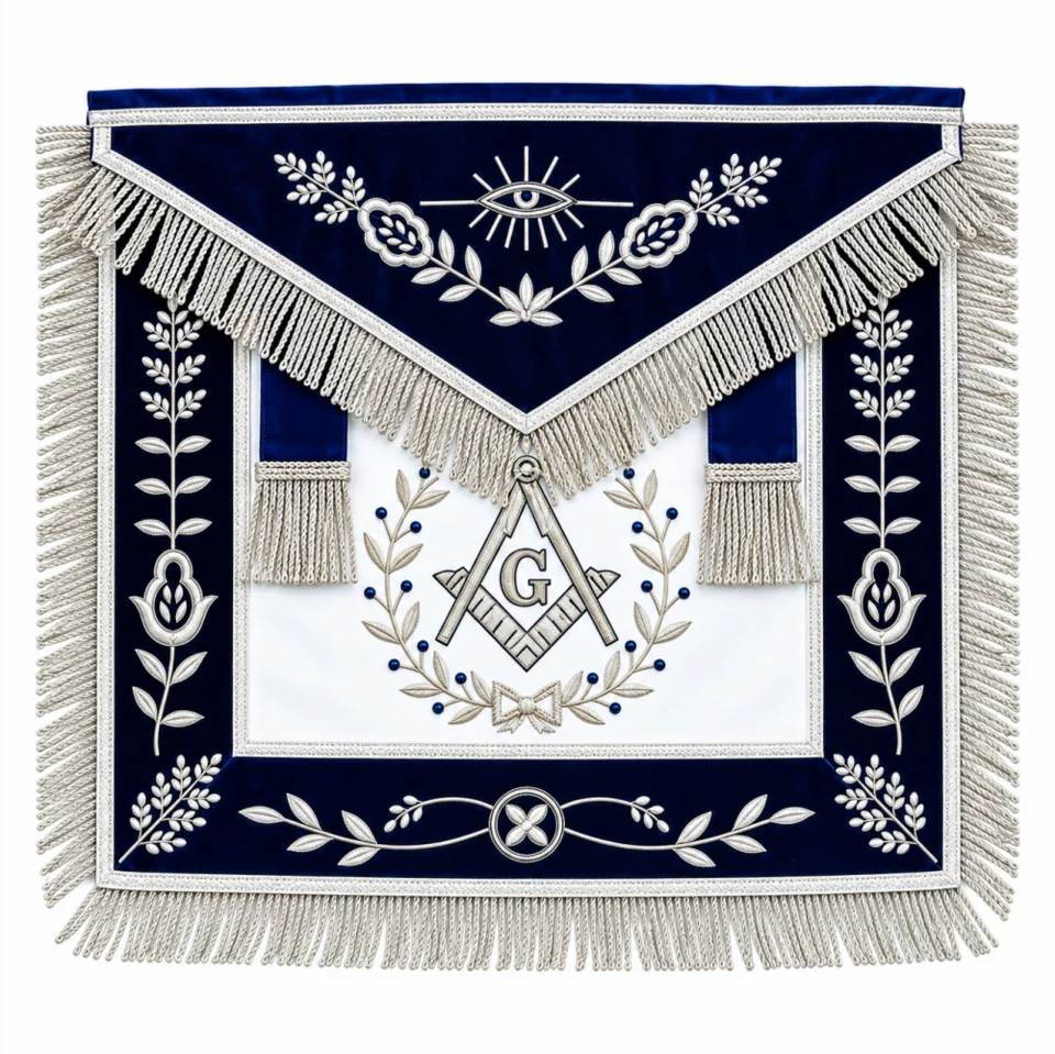 Master Mason Blue Lodge Apron