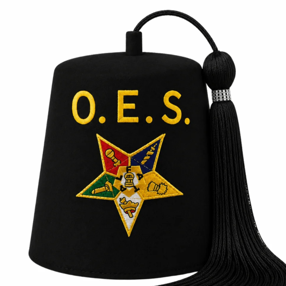 OES Black Fez