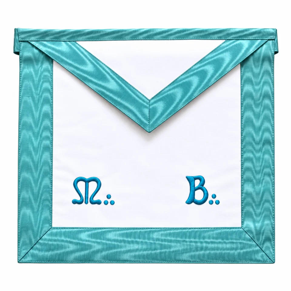 Master Mason Blue Lodge French Apron