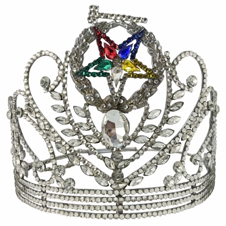 OES Grand Worthy Matron With Gavel Crown