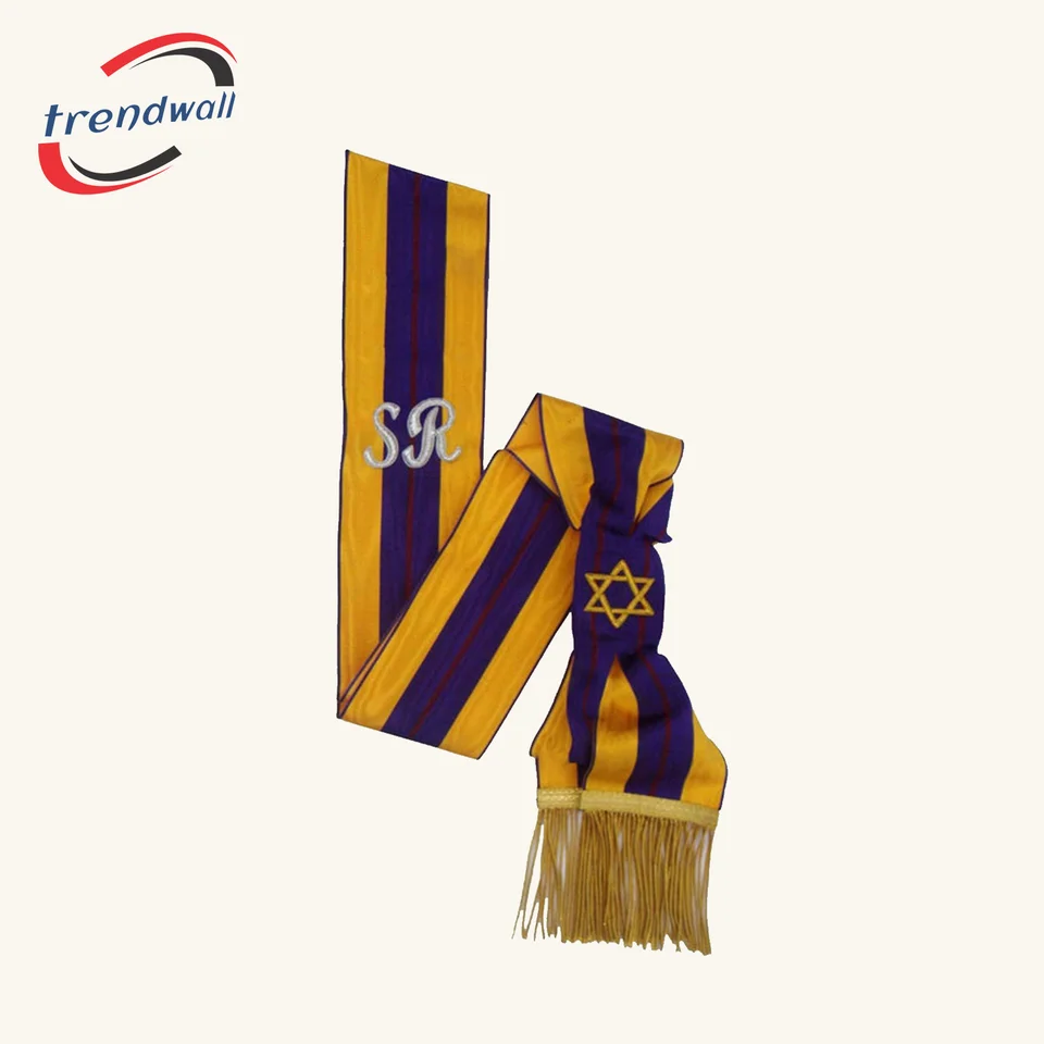 SUPREME RULER ORDER OF THE SECRET MONITOR & ENGLISH REGULATION SASH