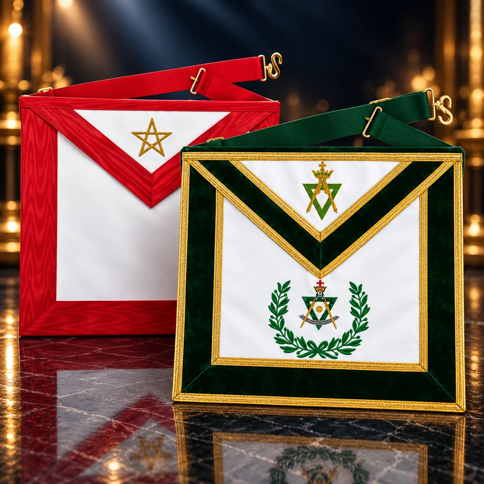 Masonic Degree Aprons