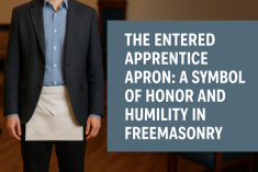 Significance of the Entered Apprentice Apron in Freemasonry